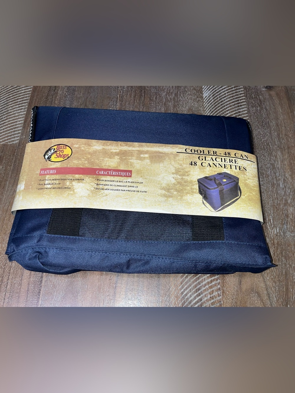 New 48 Can Cooler Soft Bass Pro Shop Gear Leak Proof Foil Barrier